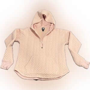 Ideology Blush Quilted Hoodie